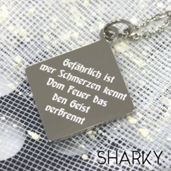 Жетон Квадрат с гравировкой на заказ