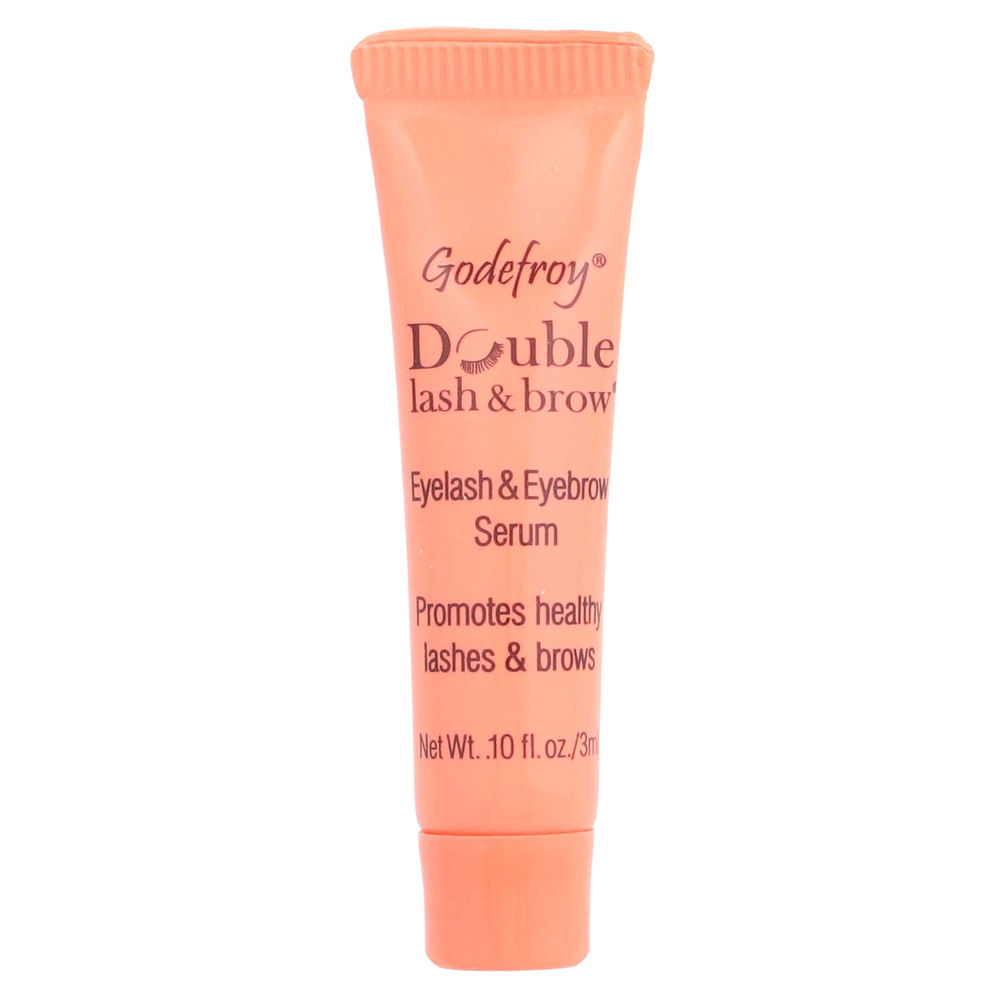 Godefroy, Double Lash & Brow®, сыворотка для ресниц и бровей, 3 мл (0,1 жидк. унции)