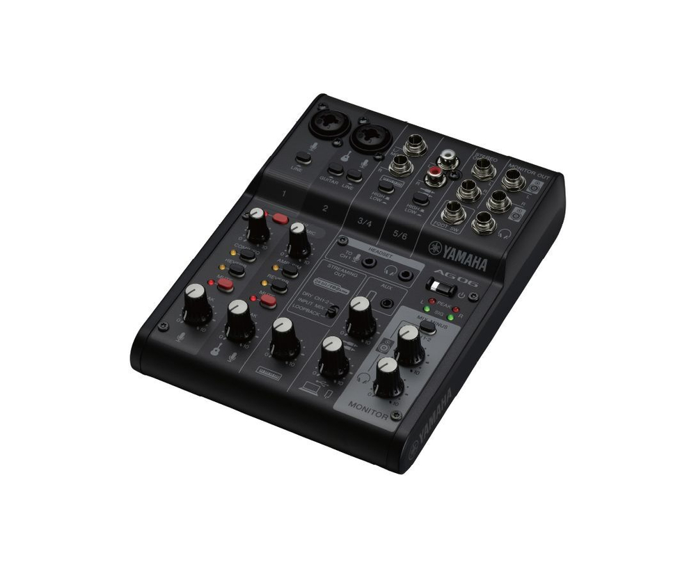 YAMAHA AG06MK2 BLACK