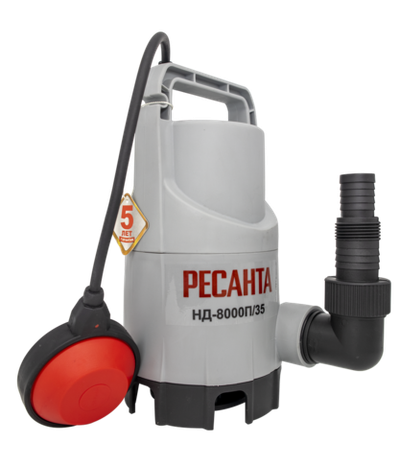 Дренажный насос Ресанта НД-8000П/35