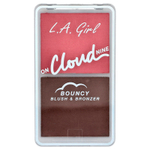 L.A. Girl, On Облако Nine, упругие румяна и бронзер, GBL498 Dreamy Pink, 6 г (0,21 унции)