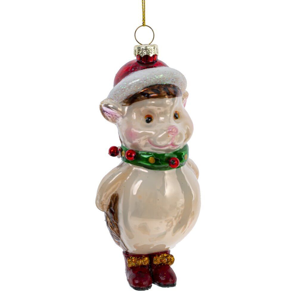 GAEM Украшение новогоднее "Ёжик", L6,5 W6,5 H14 см