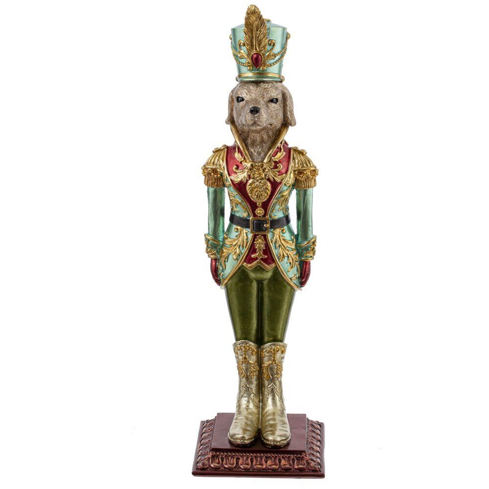 GAEM Фигурка декоративная "Солдатик-собака", L9 W9 H32 см