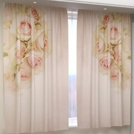 Фотошторы для кухни "РД. ЧУВСТВЕННЫЕ РОЗЫ", Россия.
