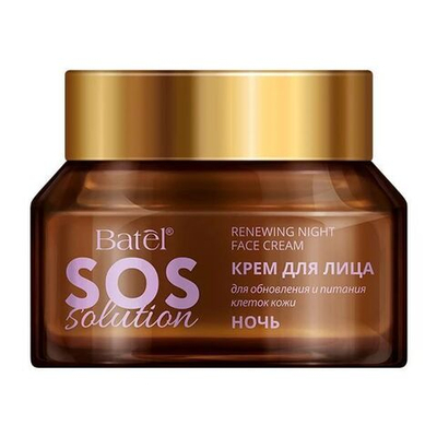 Batel. Крем для лица для обновления и питания клеток кожи ночной SOS Solution