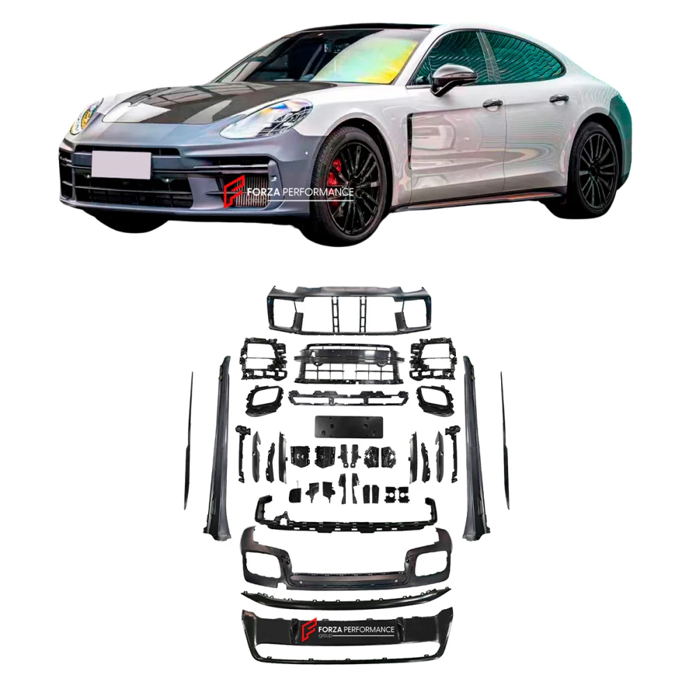 Обвес переделка в стиле 972 / 976 Turbo 2024+ для PORSCHE PANAMERA 971 2016–2024
