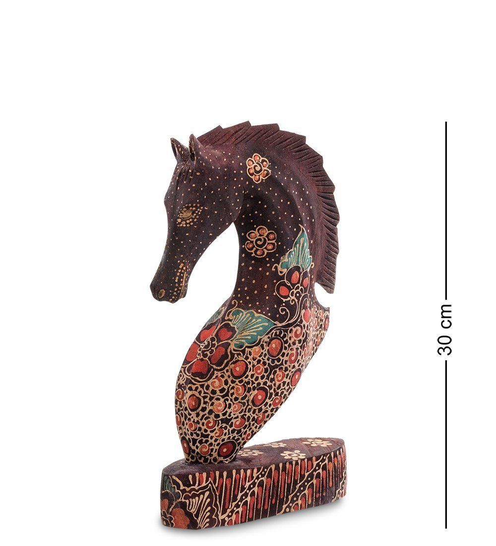 Decor and Gift 10-013 Фигурка «Лошадь» набор из трех 25,20,15 см (батик, о.Ява)