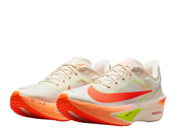 Женские беговые кроссовки Nike Zoom Fly 6 W Бело-Оранжевые