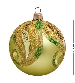 Элита НФШ-1321 Ел. украшение Шар «Локоны» 80 мм