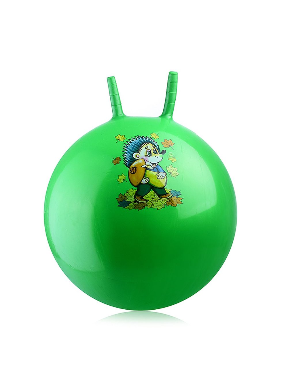Мяч прыгун Зверята с рожками, 55 см, цвет зеленый (00-0672-4)