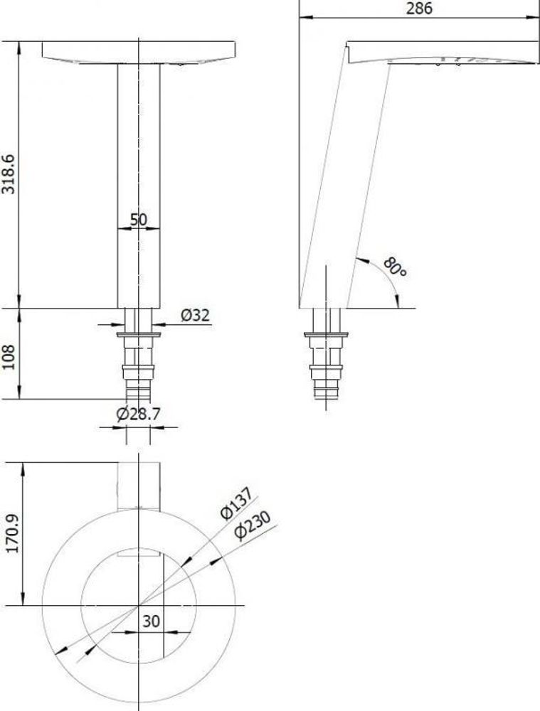 Сушилка сенсорная многофункциональная 1200 W алюминий CONCEPT3 01902.GD золото