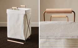 Zara Home Корзина из металла, цвет разноцветный, 60 см