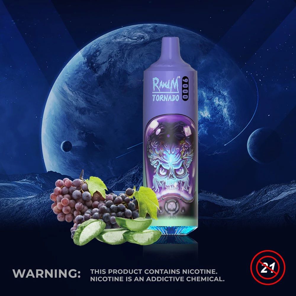 RandM Tornado 9000 - Aloe Grape (5% nic)