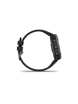 Garmin Fenix 6X Sapphire серый DLC с силиконовым ремешком (010-02157-11)
