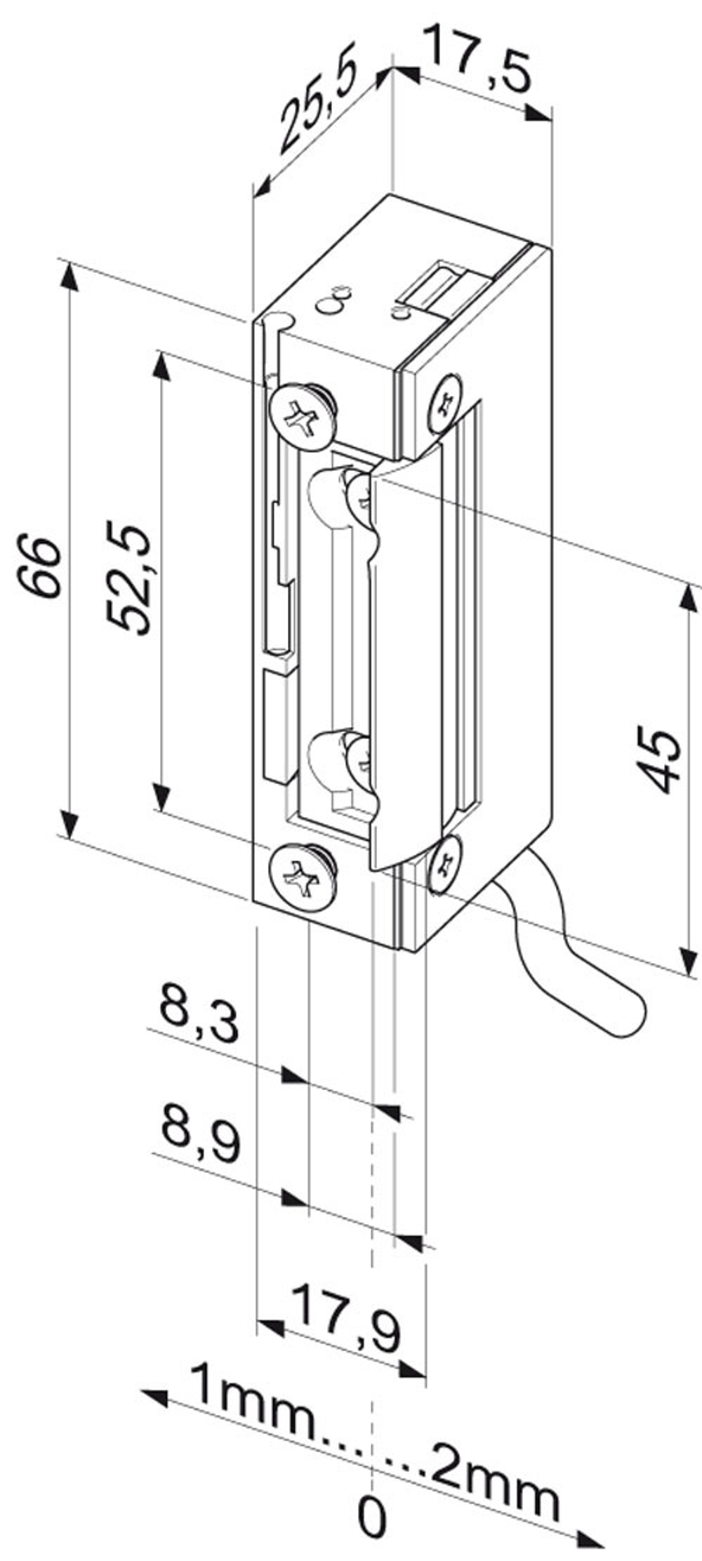 Электромеханическая защелка effeff 138W