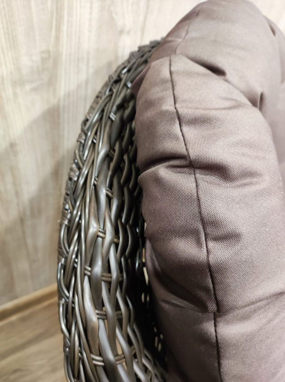 Кресло из искусственного ротанга МЭДИСОН НЬЮ «MEDISON NEW» с подушками на сидение и спинку