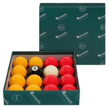 Шары Aramith Casino Red &amp;amp; Yellow 8Pool ø52,4 мм биток ø48мм