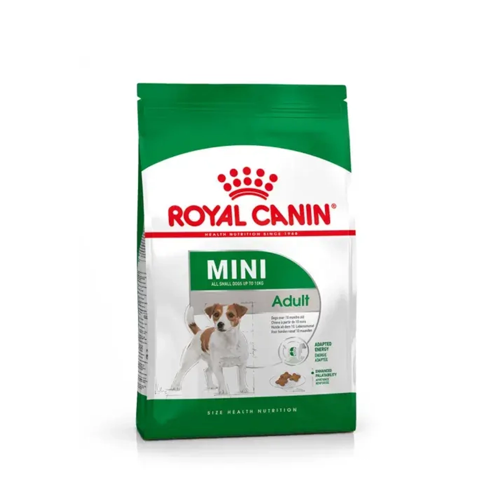 Royal Canin Mini Adult Сухой корм для взрослых собак мелких размеров в возрасте от 10 месяцев до 8 лет 8кг