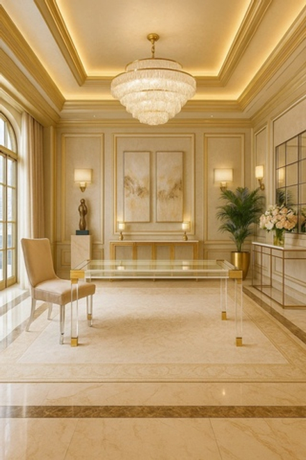 Стол обеденный Ist Casa Роялти, 180х90х75 см, прозрачный