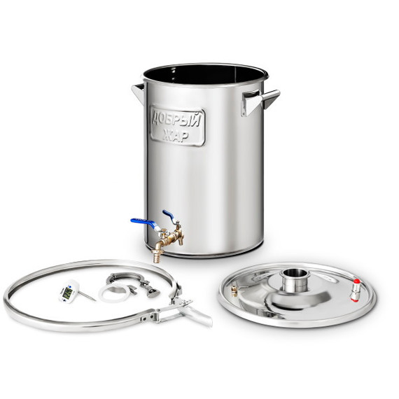 Перегонный куб 30 литров + выход под ТЭН