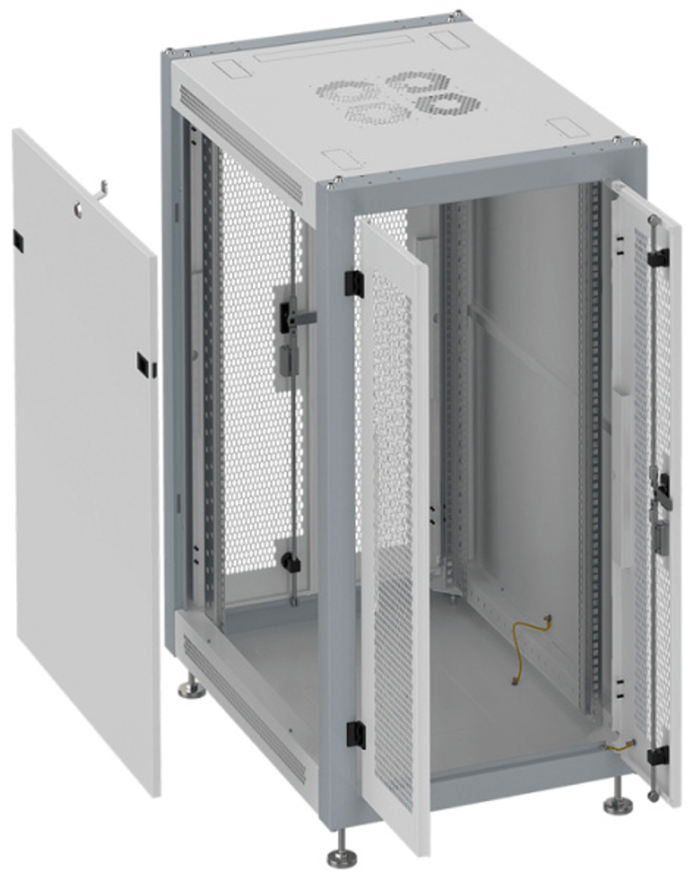 Шкаф напольный 19", 15U SYSMATRIX SL 6015.744