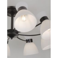 Люстра Rivoli Aemilia 9185-308 8хЕ27 60 Вт модерн | Лайт