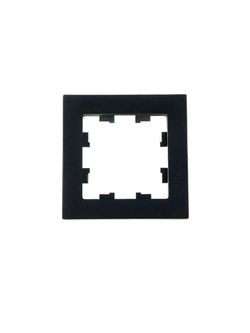 AtlasDesign 1-постовая рамка, ATN001001 карбон 8шт