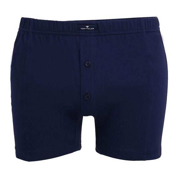 Мужские трусы-шорты набор 2в1 темно-синие Tom Tailor 7121/5010 7179
