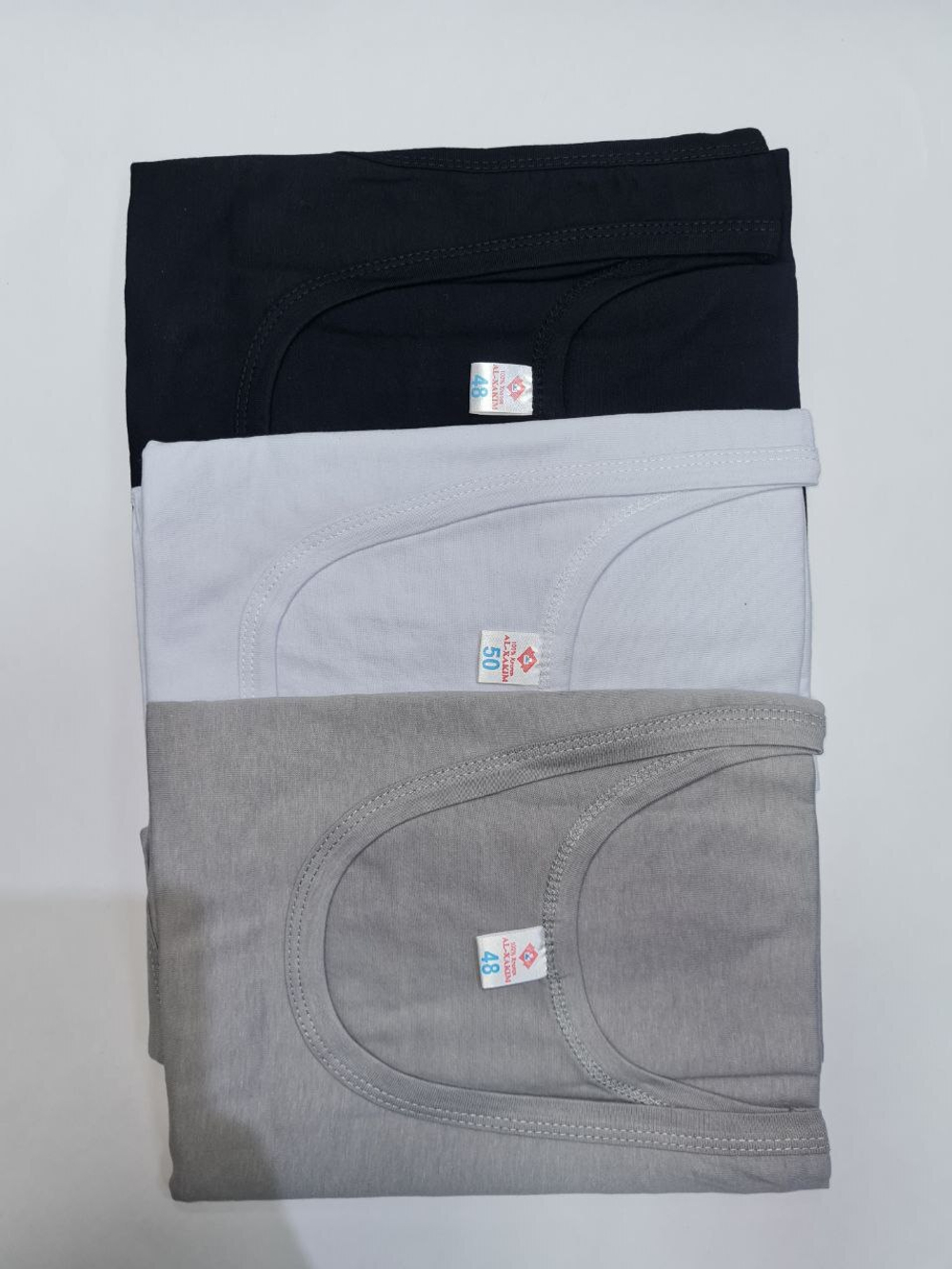 МАЙКА МУЖСКАЯ ALXAKIM БЕЛАЯ 225р.