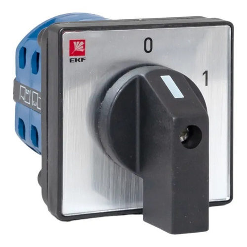 Переключатель кулачковый ПК-1-14 10А 4P "0-1" IP20 EKF pk-1-14-10
