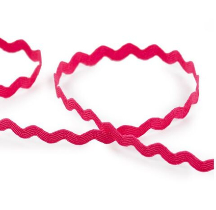 "Gamma" JZ-5 лента декор."ЗИГ-ЗАГ" 5 мм, №036,брусничный