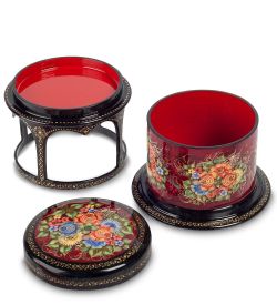 Народные промыслы ШК-30/ 12 Игольница бол. «Букет» Николаева