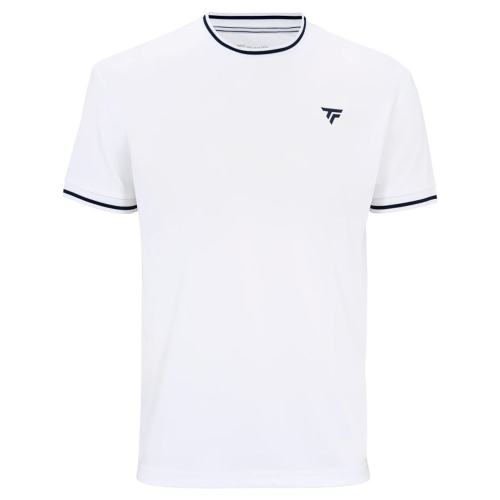 Футболка для мальчика теннисная Tecnifibre Team Tech - white