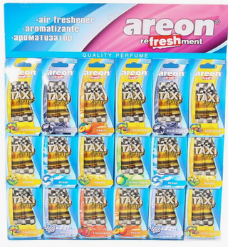 Ароматизатор гелевый AREON Refreshment LIQUID 8ml TAXI/Такси (дисплей 18шт) 704-129-TAXI