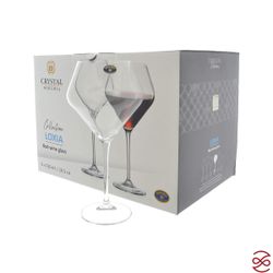 Набор бокалов для вина Crystalite Bohemia LOXIA 610 мл (6 шт)
