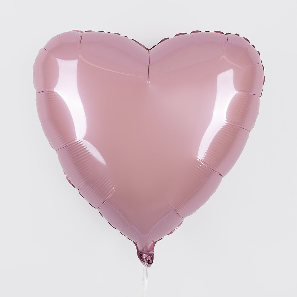 Сердце 32" Розовый / Pink Fm