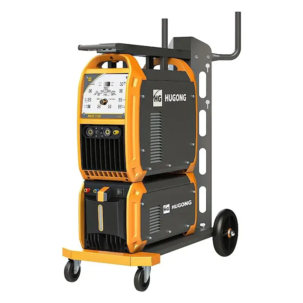 Hugong WAVE 315D III AC/DC сварочный инвертор TIG с БО и тележкой 029641