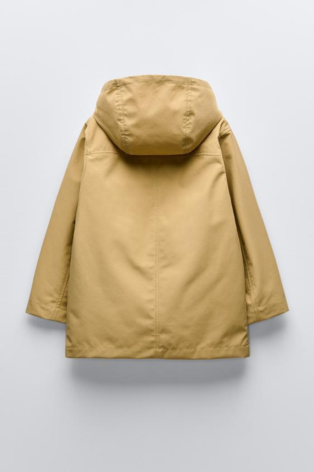 Water repellent parka zara online