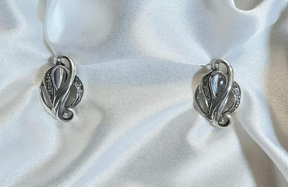 "Аннелиза" серьги из коллекции "Самоцветы"