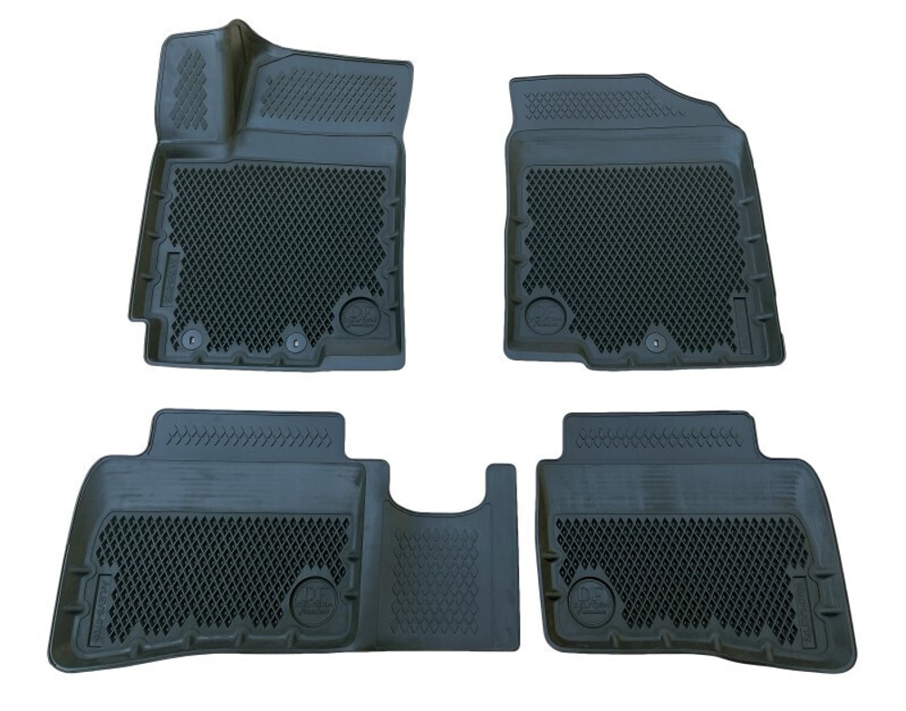 Коврики EVA 3D для Hyundai Solaris 2011-17/Kia Rio lll 2011-17 DELFORM Premium EVS-0705