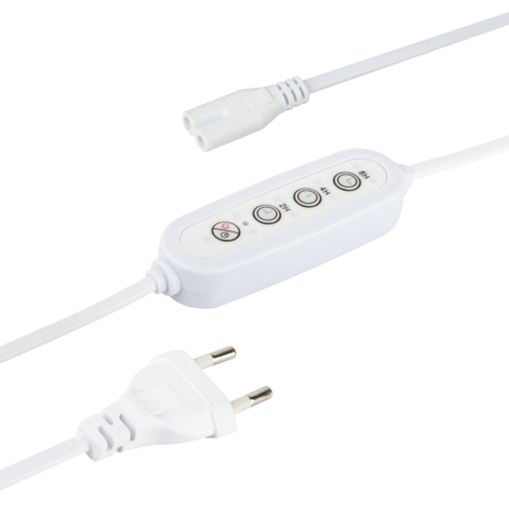 Таймер для светильника ЭРА FITO-LINETIME 2 pin (2/4/8 H) с проводом 1,5 м