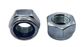 Гайка 16х1.50 с нейлоновым кольцом низкая (DIN985 16150)