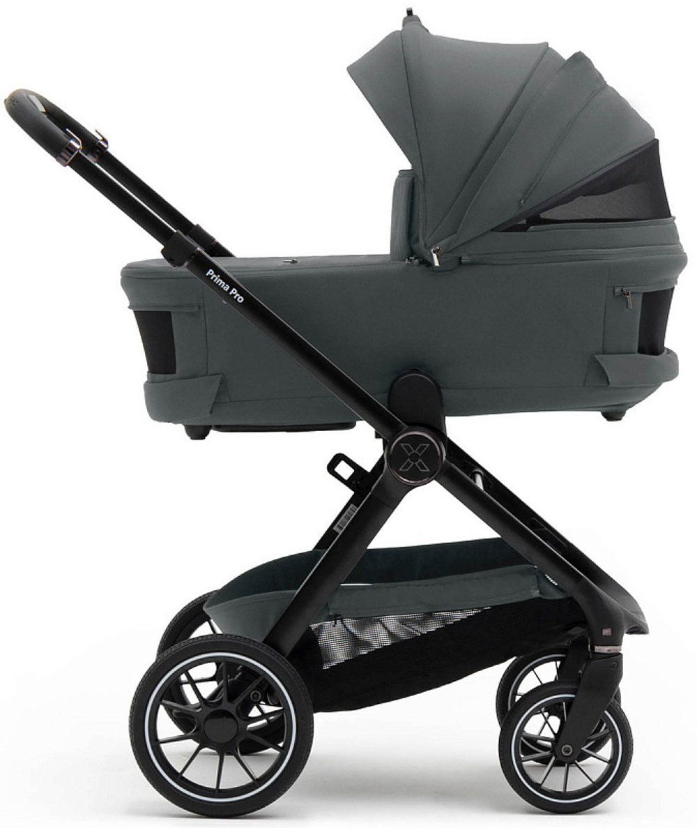 Коляска Agex Prima Pro 3 в 1 с автокреслом i-Team Grey APP633 Grey (Серый)