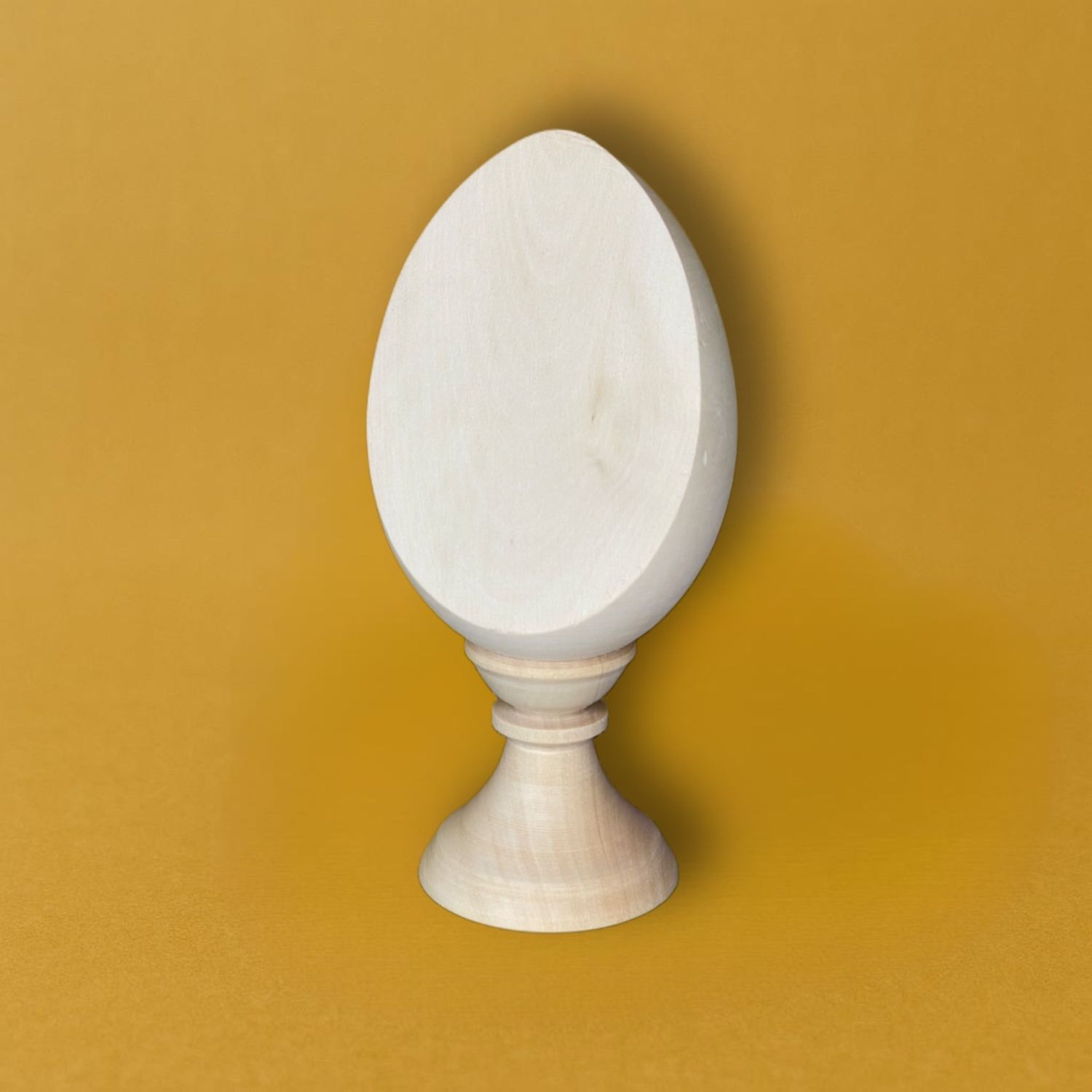 Яйцо со срезом на подставке 16х7см