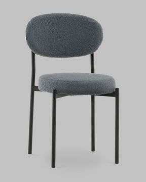 Стул Бриф DD букле темно-серый