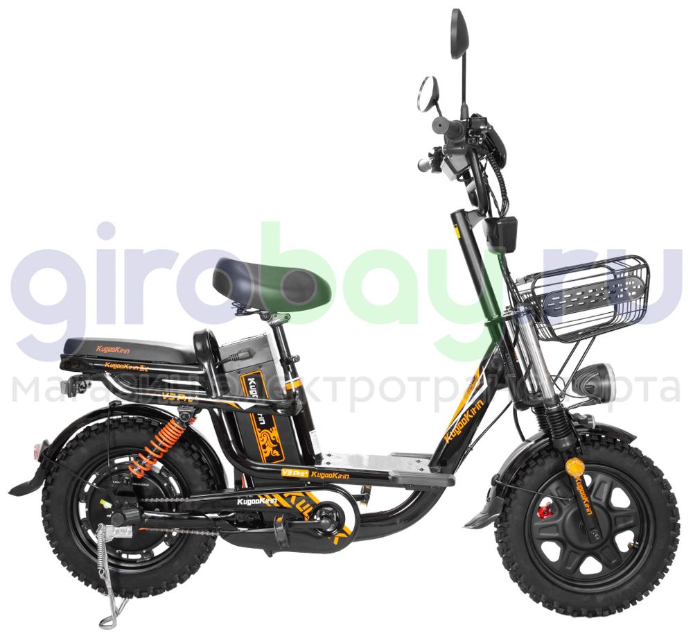 Электровелосипед Kugoo Kirin V3 PRO PLUS (60V/21Ah) внедорожная резина фото №9