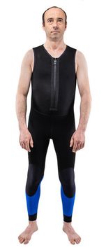 Гидрокостюм AquaTeam Дайвинг 7 мм Черно-синий