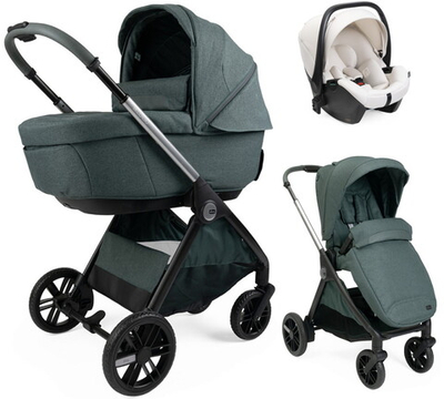 Коляска Chicco Bellagio 3 в 1 с автокреслом Kory Plus Amber Glow Fir Tree