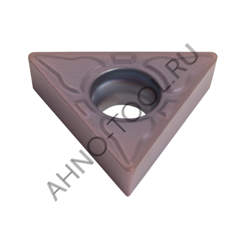 Пластина твердосплавная ISO TCMT110204-MFA APM20B AHNO по жаропроч. и нерж.стали, получистовая