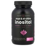 NutraChamps, Myo & D-хиро инозитол, 120 веганских капсул